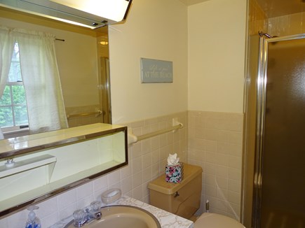 East Dennis Cape Cod vacation rental - Master bathroom with shower