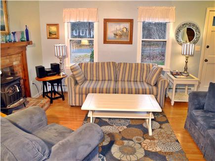 Eastham Cape Cod vacation rental - Bright, comfortable living room with flatscreen TV