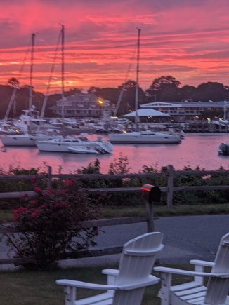 On Falmouth Harbor, Desirable  Cape Cod vacation rental - Breathtaking colorful Sunsets