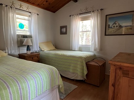 Wellfleet Cape Cod vacation rental - Twin bedroom with views of the marsh.