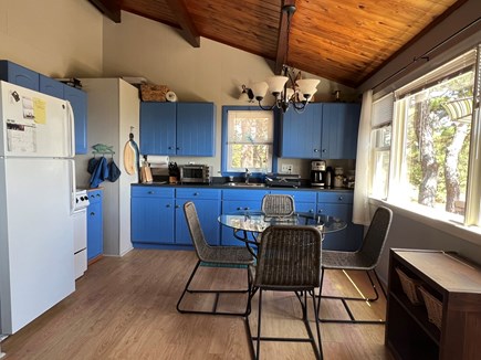 Wellfleet Cape Cod vacation rental - Full eat-in kitchen with beautiful views of the marsh and bay.