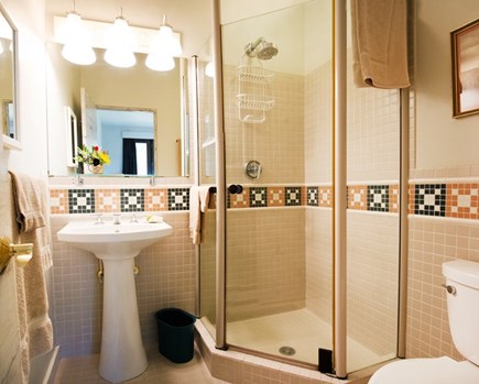 South Truro MA Cape Cod vacation rental - Beautifully tile Lower-level en suite shower bath