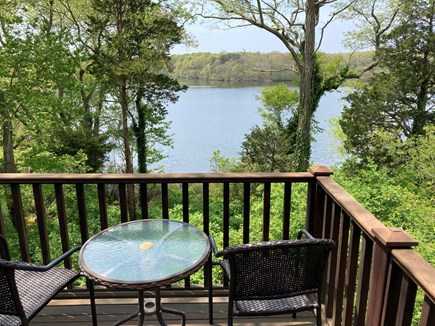 North Falmouth Cape Cod vacation rental - Private deck, overlooking picturesque pond