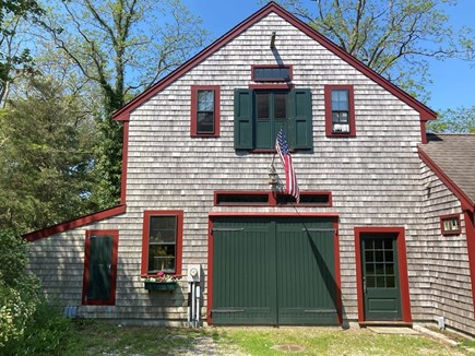 North Falmouth Cape Cod vacation rental - Studio-2nd floor above barn, attached to antique pond front home