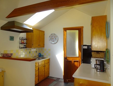 Provincetown Cape Cod vacation rental - Fully stocked kitchen with skylight