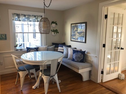 West Harwich Cape Cod vacation rental - Bright & sunny breakfast nook. Perfect spot for morning coffee.