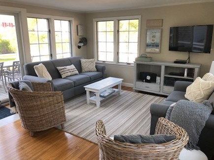 West Harwich Cape Cod vacation rental - Sun filled family room.