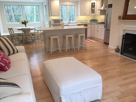 New Seabury, Mashpee, Poppones Cape Cod vacation rental - Kitchen/Living room