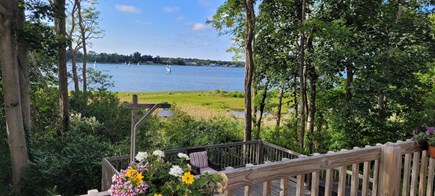 Orleans Cape Cod vacation rental - View of town cove from upper deck