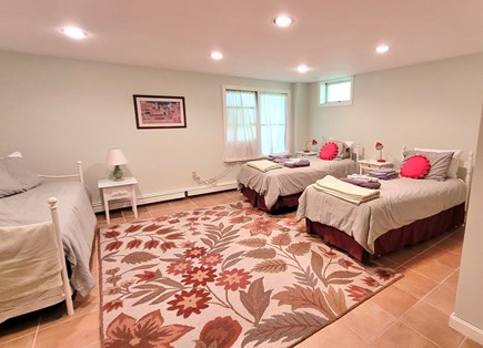 Orleans Cape Cod vacation rental - Twin bedroom.  4 twins - 2 twins plus day bed with trundle.