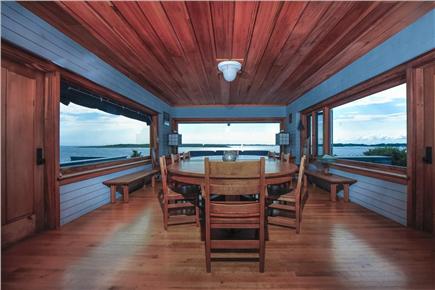 Woods Hole Cape Cod vacation rental - West dining room