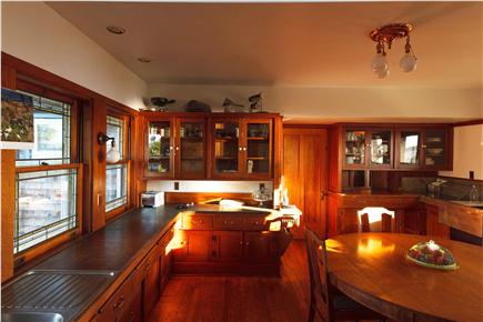 Woods Hole Cape Cod vacation rental - Kitchen eating area