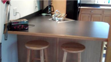 Popponesset, Mashpee Cape Cod vacation rental - Left side of kitchen with eat in counter area