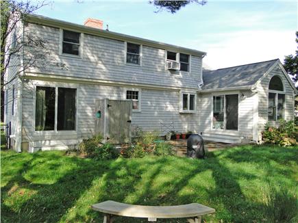 Chatham Cape Cod vacation rental - Large grassy back yard and grill on patio - great for kids