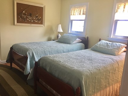 Orleans Cape Cod vacation rental - Bedroom on 2nd floor with 2 twins and flat screen TV