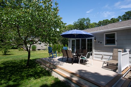 North Eastham Cape Cod vacation rental - Relaxing Deck