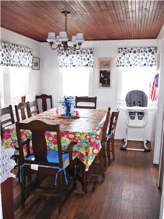 Eastham Cape Cod vacation rental - Main dining room