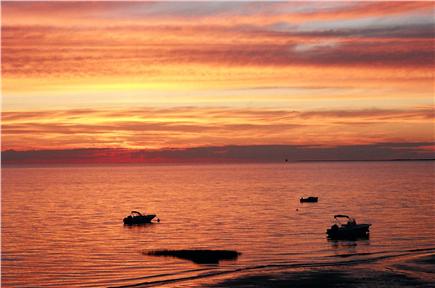 Eastham Cape Cod vacation rental - Memorable sunset over Cape Cod Bay