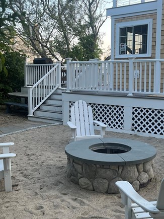 Eastham Cape Cod vacation rental - Gas fire pit under the stars
