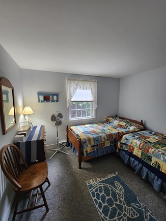 Orleans Cape Cod vacation rental - Blue room has 2 new twin mattresses