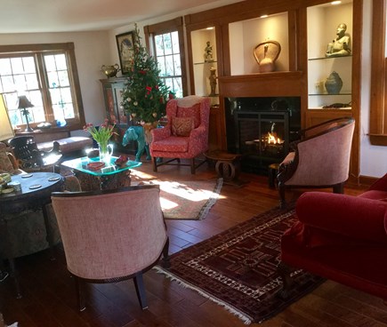 West Falmouth Cape Cod vacation rental - Elegantly appointed living room