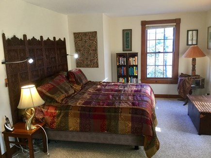 West Falmouth Cape Cod vacation rental - Second floor master bedroom with king bed. Next to full bath