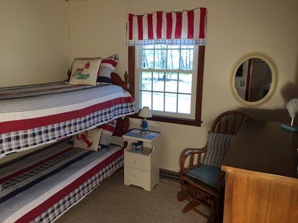 Eastham Cape Cod vacation rental - Third bedroom with bunk beds
