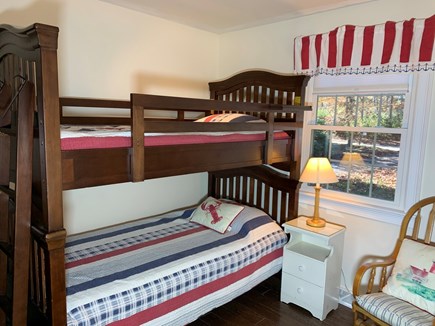 Eastham Cape Cod vacation rental - Third bedroom with bunk beds