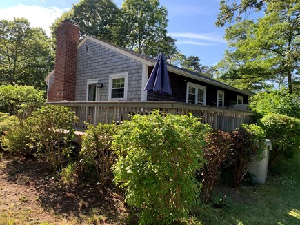 Eastham Cape Cod vacation rental - Outdoor shower off the deck