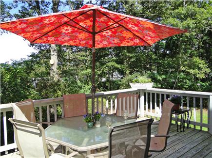 Pocasset Cape Cod vacation rental - Sunny deck with grill and seating for 6