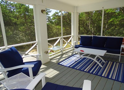 Wellfleet Cape Cod vacation rental - Screened in porch – privacy