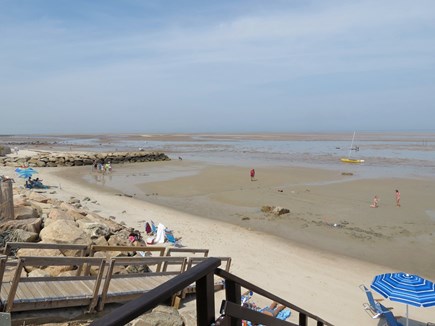 Brewster Cape Cod vacation rental - The beach directly in front of the cottage is private to this property alone . . .