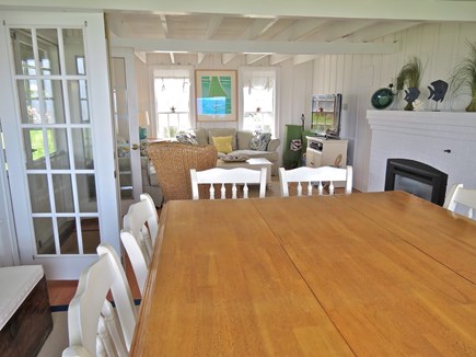 Brewster Cape Cod vacation rental - From dining area to lounge area in the open floor plan