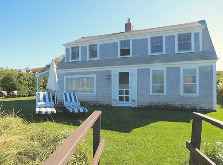 Brewster Cape Cod vacation rental - View from the top of the beach steps.