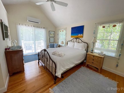 Orleans Cape Cod vacation rental - Second floor primary bedroom with private bath and balcony