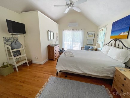 Orleans Cape Cod vacation rental - Second floor primary bedroom with private bath and balcony