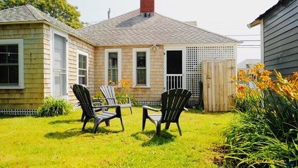 Falmouth Heights Cape Cod vacation rental - Private and quiet back side good for BBQ
