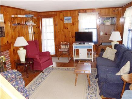 Dennis Port Cape Cod vacation rental - Living room from stairs