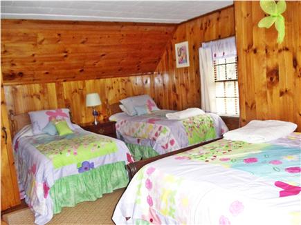 Dennis Port Cape Cod vacation rental - Upper bedroom, 2 twins and a double bed