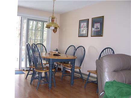 Brewster Cape Cod vacation rental - Dining area with deck access