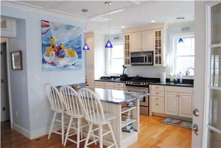 Falmouth Cape Cod vacation rental - Chef's kitchen with all new stainless appliances.