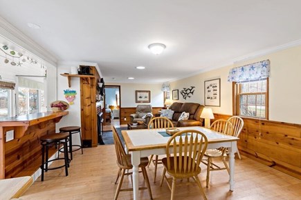 Eastham Cape Cod vacation rental - Living Area with breakfast bar