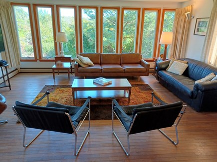 East Sandwich Cape Cod vacation rental - Welcome the sunrise, the birds and bunnies or watch the smart TV.
