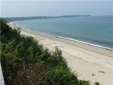 Plymouth, Manomet MA vacation rental - Atop Bluff/stairs, Manomet Beach-3 mile stretch to Manomet Point