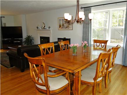 Wellfleet Cape Cod vacation rental - Open living space with dining area