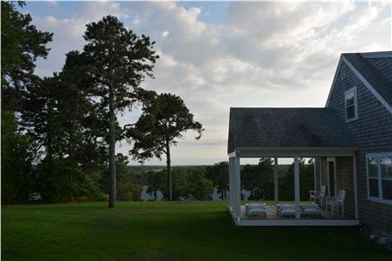 Chatham Cape Cod vacation rental - Open air side deck with view