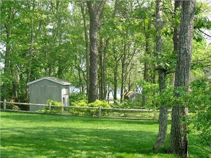 West Yarmouth Cape Cod vacation rental - Large Back Yard for sitting and playing