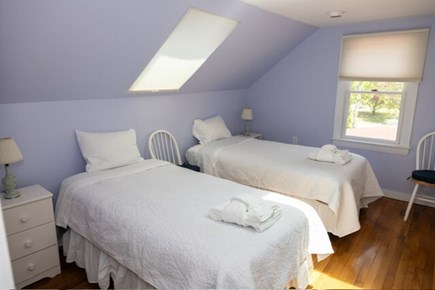Chatham Cape Cod vacation rental - Two twins and one queen bed in upstairs bedroom #2