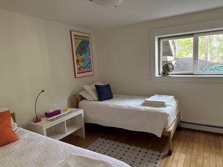 Wellfleet Cape Cod vacation rental - Bedroom with twin beds
