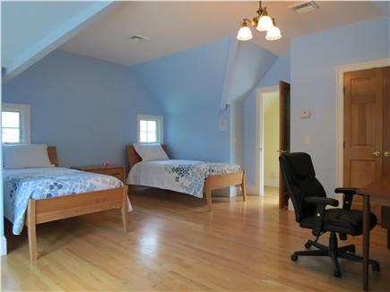 Orleans Cape Cod vacation rental - This loft bedroom has its own stairs,  full bathroom and 2 twins